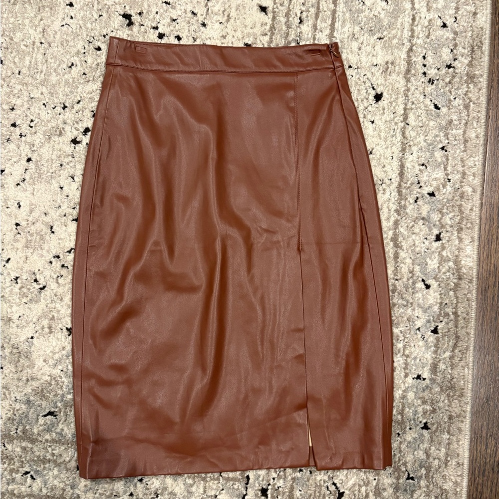 Jason Wu Faux Leather Skirt